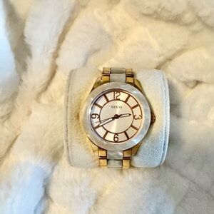 Guess Two-Tone Gold and Silver Watch